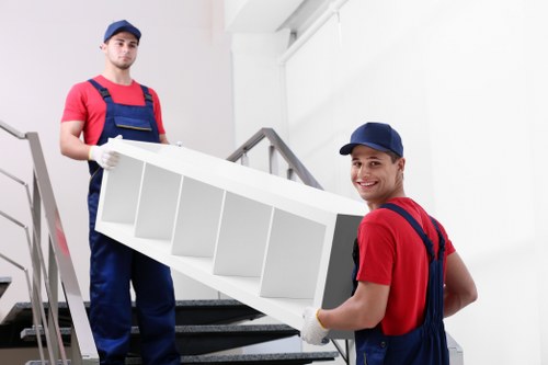 Furniture pick-up service arriving for a home collection in Enfield