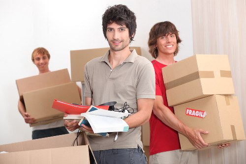 Free quote concept for removal companies in Enfield with a property access setting