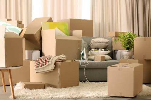Secure handling of files and IT equipment during an office move