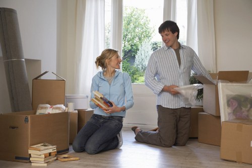 Commercial removals support for an Enfield business move