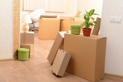 Charitable donation and recycling collection after a house clearance